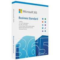 Microsoft  365 Business Standard Klq-00650 Fpp, Subscription, License term 1 years, English, Medialess, P8, Premium Office Apps, Tb/ user Onedrive cloud storage 889842861259