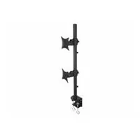 Techly  Double Twin Desk Led/Lcd Monitor Arm, 13-27 020690 8054529020690