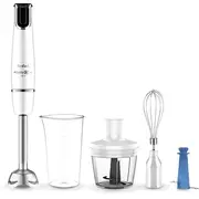Tefal rokas blenderis Infinity Force, balts/nerūsējošais tērauda  Hb9441 3016667242438