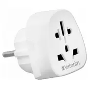 Adapteris Verbatim World to Europe  49549 023942495499