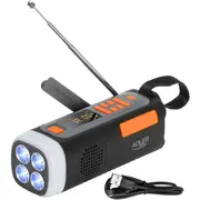 Adler Ad 1920 Pārnēsājams radio-lukturis ar dinamo funkciju  5905575910714