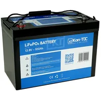 Akumulators Lifepo4 100Ah 12,8V 12,8V/100Ah  Ak-Ba12100 5903707541454