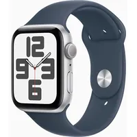 Apple Watch Se 2023 40Mm Aluminium Silver Sport Band Storm Blue S/M Eu Mre13Qc/A  195949003851