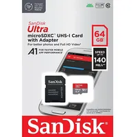 Sandisk Ultra 64 Gb Microsdxc Uhs-I Klases 10  Sdsquab-064G-Gn6Ma 0619659200541