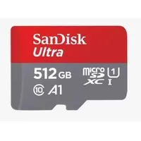 Atmiņas kartes Sandisk Ultra microSDXC 512Gb  Sd Adapter Sdsquac-512G-Gn6Ma 619659200572