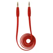 Audio kabelis Trust Flat 1M Red 3.5Mm -  20177 8713439201772