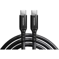 Axagon Data and charging Usb 2.0 cable length 3 m. 3A. Pd 60W, Black braided.  Bucm-Cm30Ab