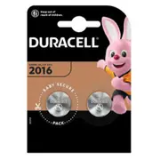 Baterijas Duracell Cr2016 2 pack  5000394203884
