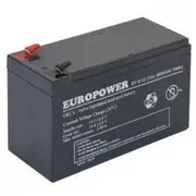 Battery 12V 9Ah Vrla/Ev9-12 T2 Europower Emu  Ev9-12T2