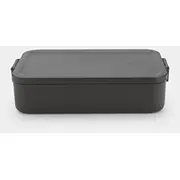 Brabantia Make Amp Take pusdienu kārba, bento, dark grey  203480 8710755203480