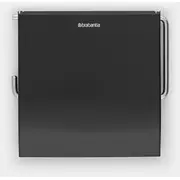 Brabantia tualetes papīra turētājs, Matt Black  108600 8710755108600