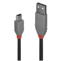 Cable Usb2 A To Mini-B 2M/Anthra 36723 Lindy  4002888367233