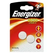 Cr2032 baterijas 3V Energizer litija 2032 iepakojumā 2 gb.  Bat2032.E2 7638900248357