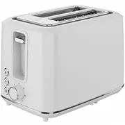 Electric Toaster, white, 220-240V, 50-60Hz, 920-1080W, 2 slots, 3 modes, 7 browning levels  Ats0001W