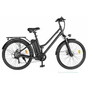 Elektriskie velosipēdi iLike - Electric bike Bk1, 36V, 10Ah, 26 collas, 350W, 25Km/H, Ip54 Black  Bk1Bl 4752192053284