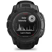 Garmin Instinct 2X Solar Tactical Edition 2.79 cm 1.1 Mip 50 mm Digital 176 x pixels Touchscreen Black Gps Satellite  010-02805-03 753759319359 Siagarzeg0373