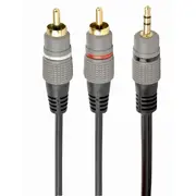 Gembird 3.5 mm stereo - 2 Rca 2.5M  Cca-352-2.5M 8716309104777