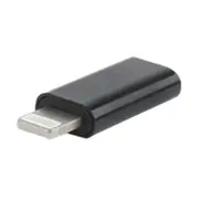Gembird Usb Type C Female - Apple Lightning Male Black  A-Usb-Cf8Pm-01 8716309098793