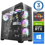 Intop Ryzen 5 7500F 32Gb Ddr5 1Tb Ssd M.2 Nvme Rtx5050 8Gb Win11  7777411560205 Rw60205