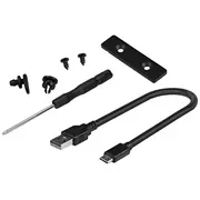 Kastīte cietajam Savio External M.2 Nvme  Ngff Combo Ak-84 5901986049876