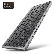 Keyboard  I/O Hub 9In1/0.6M Hmc-Kb-Us Axagon 8595247908117