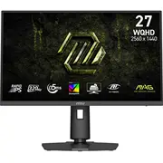 Lcd Monitor Msi 27  2560 x 1440 pixels Wide Quad Hd Native aspect ratio 169 Flat Mag274Qpfx32 Mag 274Qpf X32 4711377398497