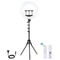 Led Ring Lamp 46Cm with Tripod Stand up to 1.8M, 3 Phone Clamps, Usb  Pkt3102Eu 9990000940851