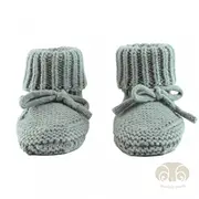 Lodger Slipper Folklore merino vilnas čībiņas, Silk, 0-6M  Slm 1090-6 8719033417038