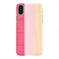 ManWood Smartphone case iPhone X/Xs pink pie white  T-Mlx36038 8809339472319