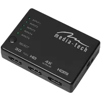 Media-Tech Mt5207 5Xhdmi switch 4K  T-Mlx45547 5906453152073