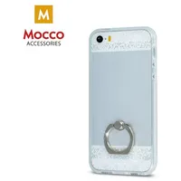 Mocco Floral Ring Silikona Apvalks Priekš Huawei P9 Lite Zils - Balts  Mc-Ring-P9L-Blwh 4752168030431