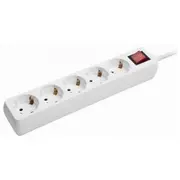 Pagarinātājs Gembird Power Cube Surge Protector 5 Sockets 1.8M White  Spg4-C-6 8716309053334