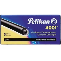 Pelikan Tintes patronas Gtp/5 Brilliant Black  310615 4012700310613