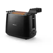 Philips Tosteris, 550-650 W, melns  Hd2583/90 8710103942214