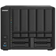 Qnap  9-Bay Qts Nas Ts-932Px-4G Up to 9 Hdd/Ssd Hot-Swap, Al324 Arm Cortex-A57 Quad-Core, Processor frequency 1.7 Ghz, 4 Gb, Ddr4, 2X2.5Gbe, 2X10Gbe 3Xusb 3.2 Gen 1 4713213517963