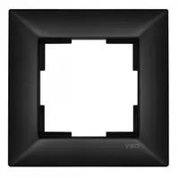 Rāmis 1-Vietīgs melns Meridian Novella Viko by Panasonic  9219 0751 3100000723774