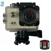 Akcijas kamera Riff Spk-1 Ultra Hd 4K 16 Mpx WiFi, kompakta nēsājama  Spk-1-White 4752219007993