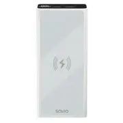 Savio Ba-06 10000 mAh White Wireless  5901986047629