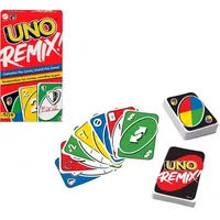 Spēļu kārtis  Uno Remix 112 Instr. Nl valodā 7 Gxd71