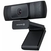 Swissten Full Hd Web kamera ar Autofokusu Usb  Sw-Web-Cam-Bk 8595217471184