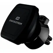 Swissten S-Grip M3 Universāls Auto Stiprinājums Gaisa Restei Ar Magnētu  Sw-Ch-Av-M3-Bk 8595217451490