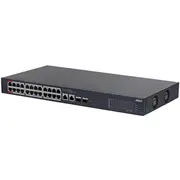 Switch Dahua Cs4226-24Et-240 Desktop/Pedestal Rack 1U 24X10Base-T / 100Base-Tx 2X10/100/1000Base-T/Sfp combo 2 26 Poe ports 24 240 Watts  6923172571267