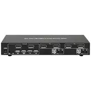 Techly Idata Dp-Kvm2 Kvm switch Black  101928 8051128101928 Kvvthlprz0003
