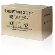 Techly Wall Rack Cabinet 19 6U prof. 450 Grey Assembled I-Case El-1006G45  022229 8054529022229 Szathlwis0004