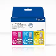 Tinte Brother Btd100Cl Yellow Cyan Magenta  Btd100Clval 4977766837002