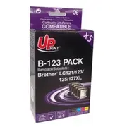 Tintes kārtridžs Uprint Brother Lc123 Multipaka  B-123-Pack-Up 3584770889166