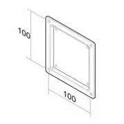 Tv Set Acc Vesa Adapter Plate/10-30 Fpma-Vesa100 Neomounts  8717371440213