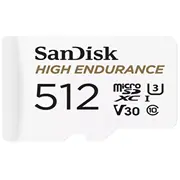 Atmiņas karte Sandisk High Endurance 4K 512Gb  Adapt Sdsqqnr-512G-Gn6Ia 619659205003