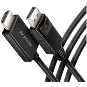 Axagon Rvd-Hi20C2 Displayport - Hdmi 2.0 cable 1.8M 4K/60Hz  8595247908797