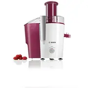 Bosch Mes25C0 juice maker Centrifugal juicer 700 W Cherry Fruit, Transparent, White  Mes 25C0 4242002812090 Agdbossok0009